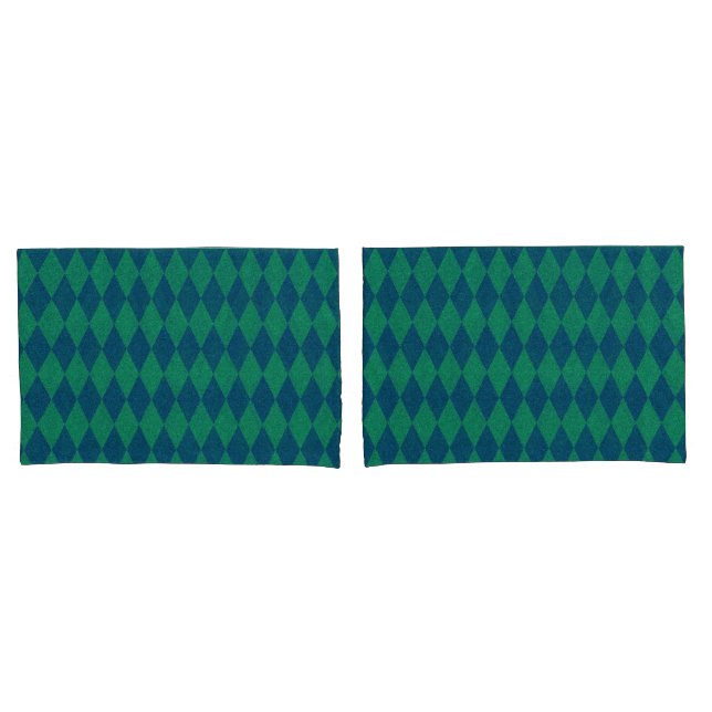 Ocean Colour Diamond Glitter Pillowcase (Front-Set)