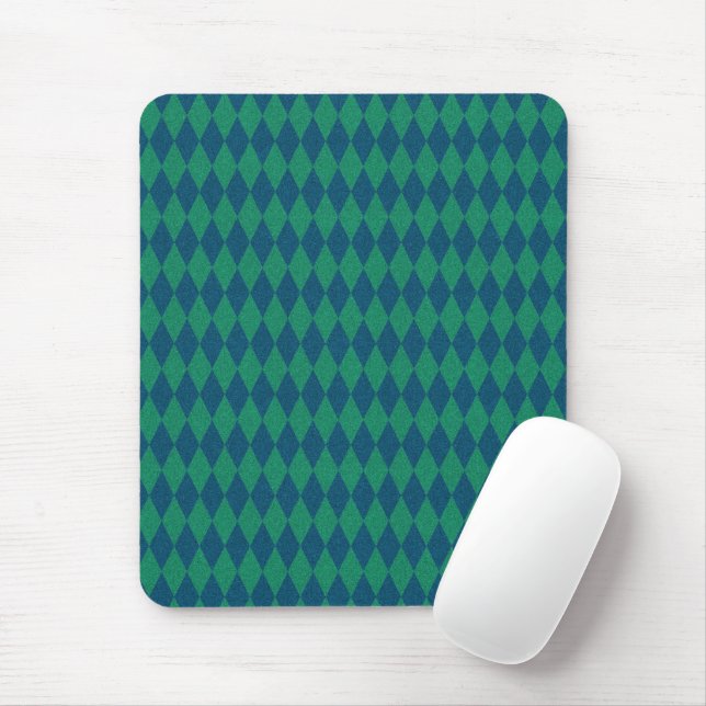 Ocean Colours Diamond Glitter Mouse Pad (With Mouse)