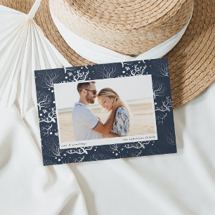 Ocean Coral Border   Horizontal Photo