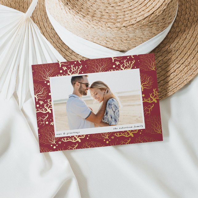 Ocean Coral Border | Horizontal Photo (Creator Uploaded)