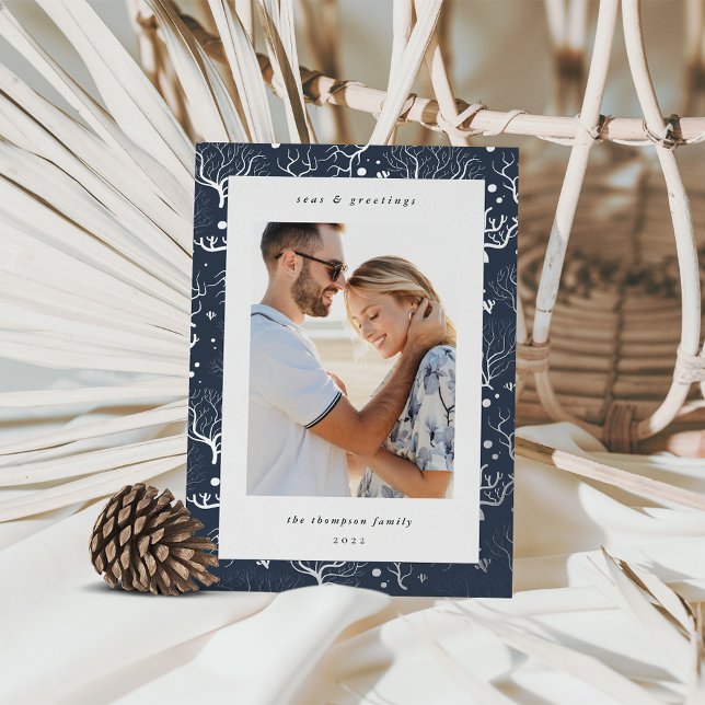 Ocean Coral Border | Vertical Photo (Creator Uploaded)