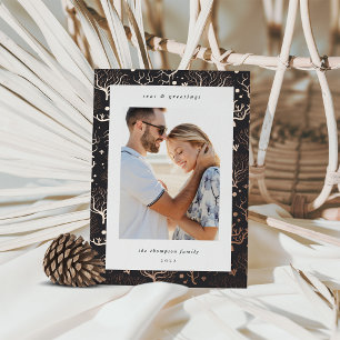 Ocean Coral Border   Vertical Photo
