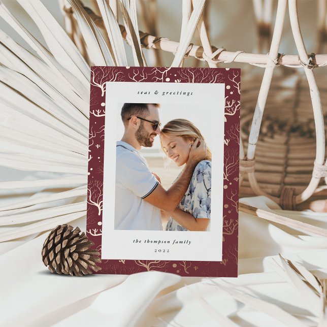 Ocean Coral Border | Vertical Photo (Creator Uploaded)