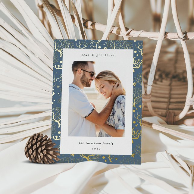 Ocean Coral Border | Vertical Photo (Creator Uploaded)