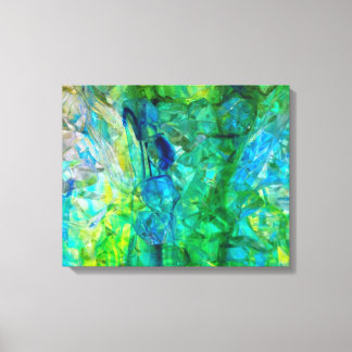 Ocean Crystals 2 20x16 canvas print