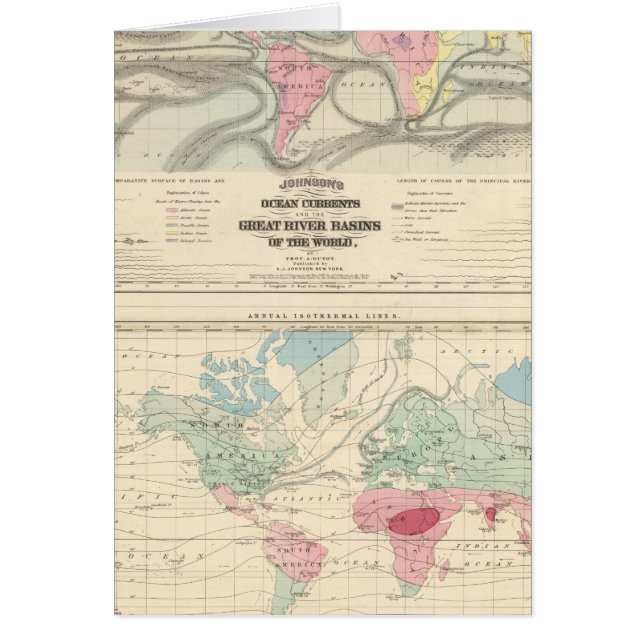 Ocean Currents and the Great River Basins (Front)