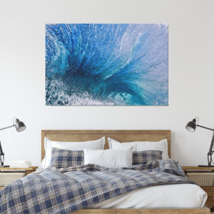 Ocean Dance 🌊 Motion of the ocean Canvas Print