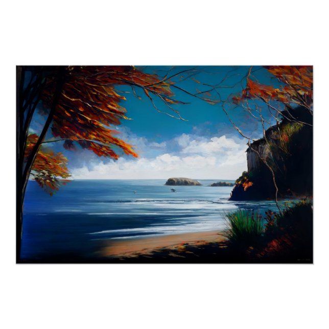 Ocean Dawn Poster (Front)