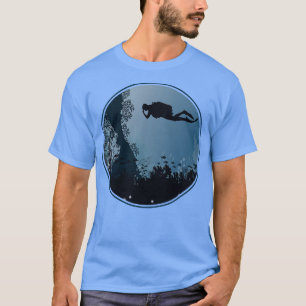 Ocean Deep Diving Scuba Diver T-Shirt