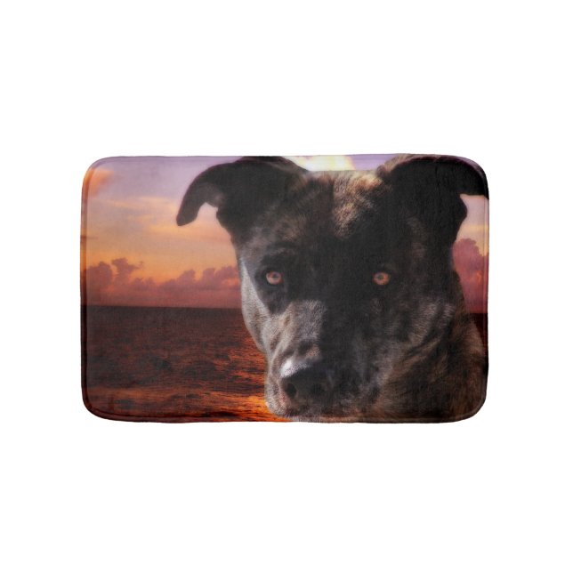 Ocean Dog Bath Mat (Front)