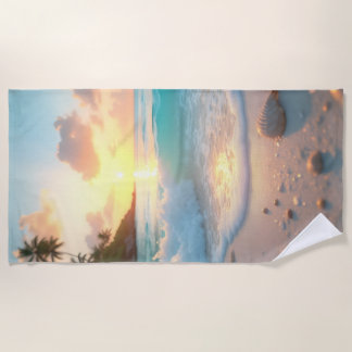 Ocean Dream Serenity Beach Towels