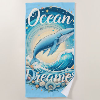 Ocean Dreamer  Beach Towel
