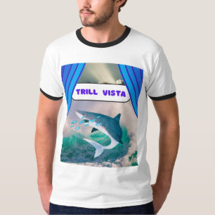 Ocean Dreams shark Inspired Bedding Collection T-Shirt