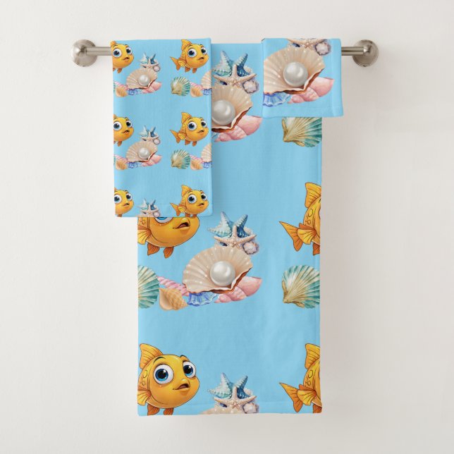 Ocean Dreams Towel Set (Insitu)