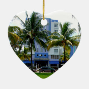 Ocean Drive Ceramic Tree Decoration
