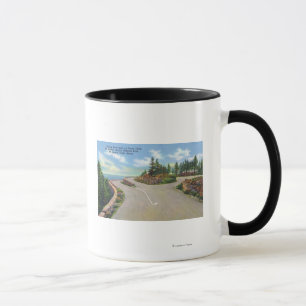 Ocean Drive Double Deck Road View Mug