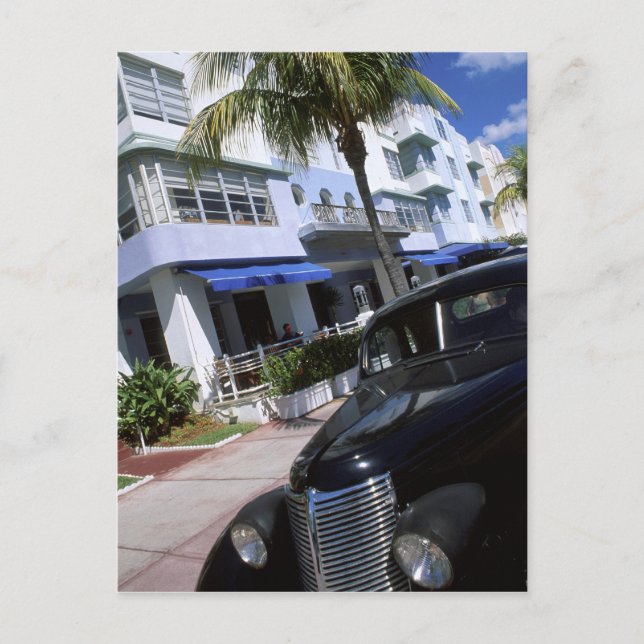 Ocean Drive, Miami Beach Florida Postcard (Front)