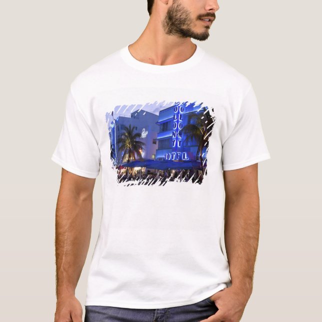 Ocean Drive, South Beach, Miami Beach, 2 T-Shirt (Front)