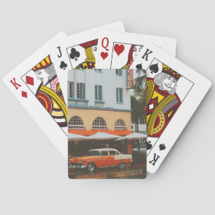 Ocean Drive, South Beach, Miami Playing Cards