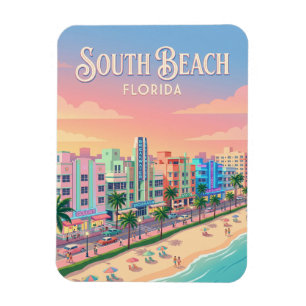 Ocean Drive USA Magnet