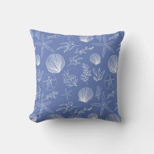 Ocean Elements Throw Pillow