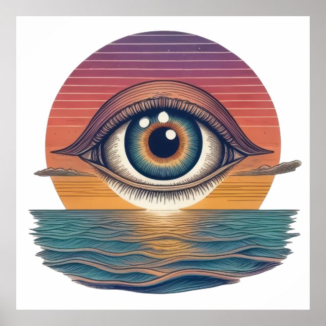 Ocean Eye Poster (Front)