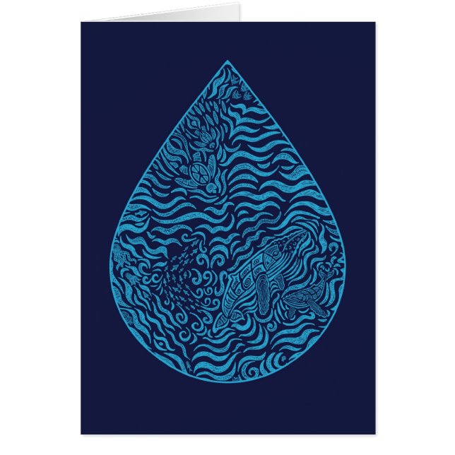 Ocean Family Drop Gift Card (Front)