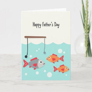Ocean Fathers Day Scene Card
