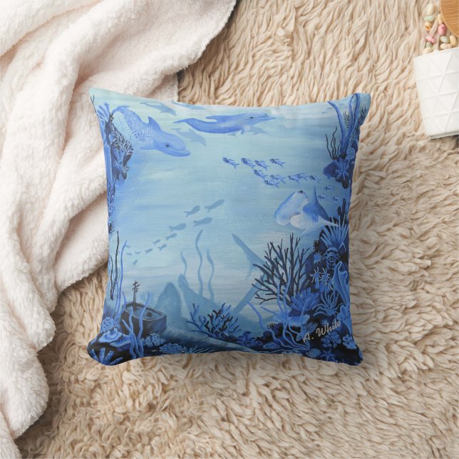Ocean Floor Cushion (Blanket)