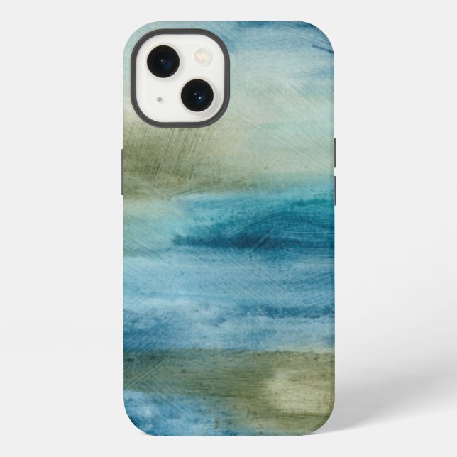 Ocean Flow II iPhone Case (Back)