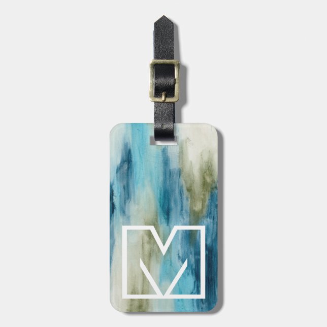 Ocean Flow II Luggage Tag (Front Vertical)