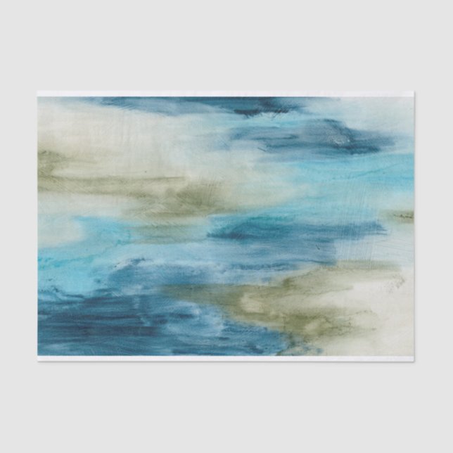 Ocean Flow II Tissue Paper (Front)