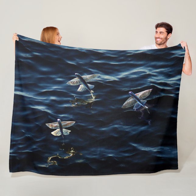 OCEAN FLYERS FLEECE BLANKET (In Situ)
