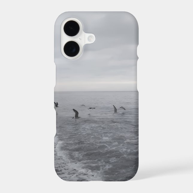Ocean Freedom – Dolphins in Motion Phone Case (Back)