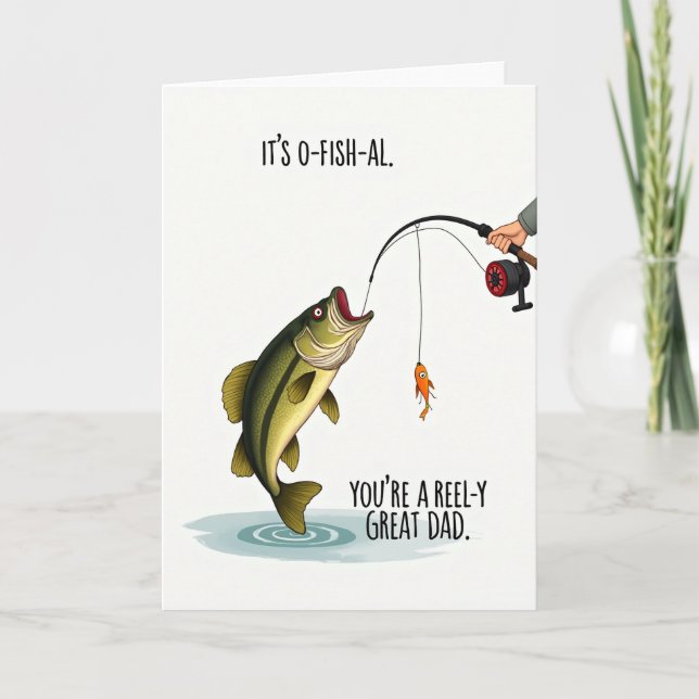 Ocean Fun Fathers Day Card (Front)