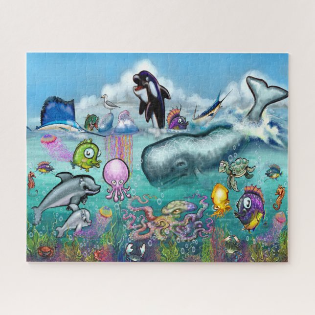 Ocean Fun Jigsaw Puzzle (Horizontal)