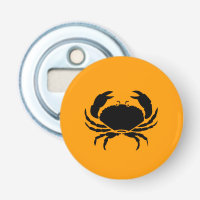 Ocean Glow_Black on Orange Crab
