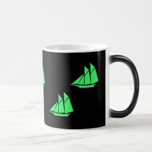 Ocean Glow_green Clipper morphing Magic Mug
