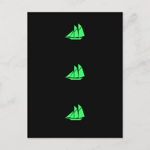 Ocean Glow_Green Clipper Postcard