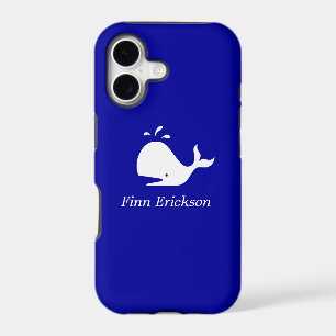 Ocean Glow_White-on-Blue Whale_personalized