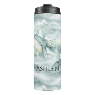 Ocean Grey Whale  Thermal Tumbler