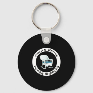 Ocean Grove Nj Rch Hopper Summer Beach Gift Men Wo Key Ring