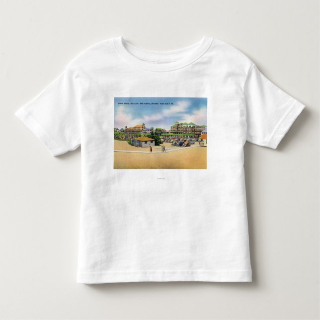 Ocean House, Breakers, and Parking Grounds Toddler T-Shirt (Front)