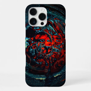 Ocean Inferno Red Glow iPhone 16 Pro Max Case