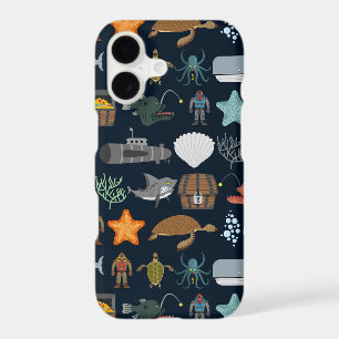 Ocean Inhabitants Pattern 1