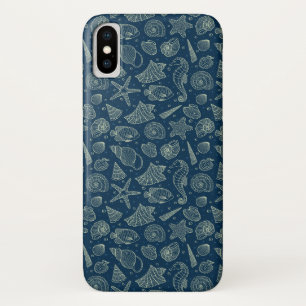 Ocean Inhabitants Pattern 2 Case-Mate iPhone Case