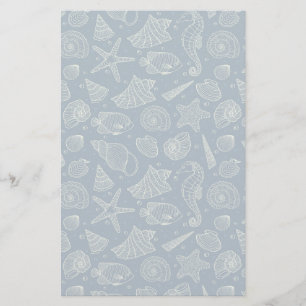 Ocean Inhabitants Pattern 2 Stationery