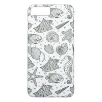 Ocean Inhabitants Pattern 3