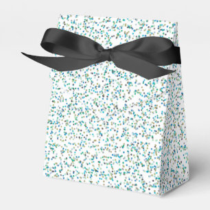 Ocean Inspired Speckled Dots  Favour Box