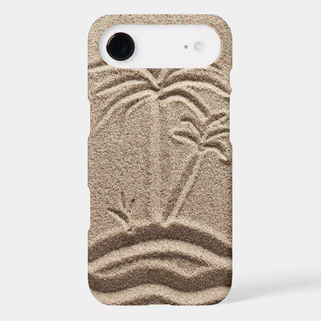Ocean Island Beach Sand Wedding Case-Mate iPhone Case (Back)